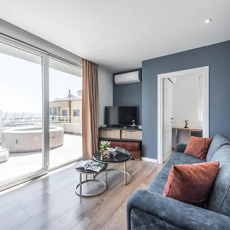 Luxury Seaview With Big Terrace And Jacuzzi Durrës