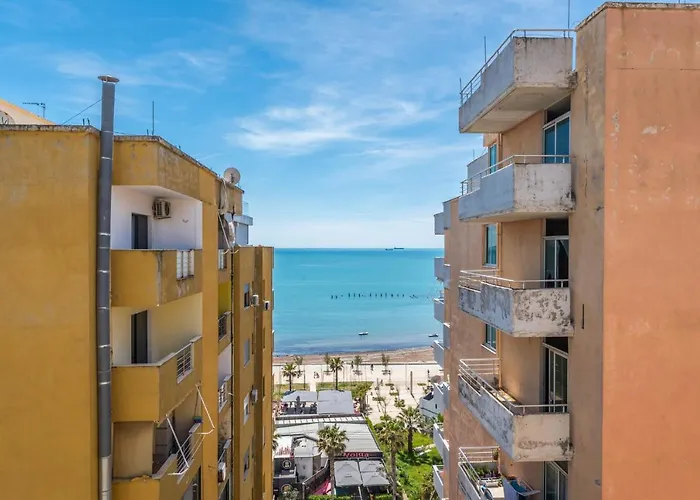 Luxury Seaview With Big Terrace And Jacuzzi شقة دراس
